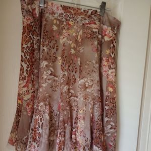 John Paul Richard Leopard and Pink Skirt